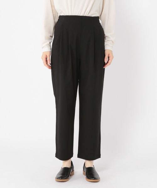 studio CLIP（スタディオクリップ）の「【みんなのリクエストパンツ】洗える楽ストレッチパンツ[プラス・トールサイズあり]《オケージョン2025》（その他パンツ・レディース・ネイビー/グレー/ブラック/ライトベージュ・SMALL/MEDIUM/LARGE/X-LARGE/XX-LARGE/XXX-LARGE/TF）」の5枚目の写真