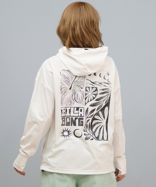 BILLABONG/ビラボン MORFY ZIP UP HOODED RASH UVケアラッシュガード