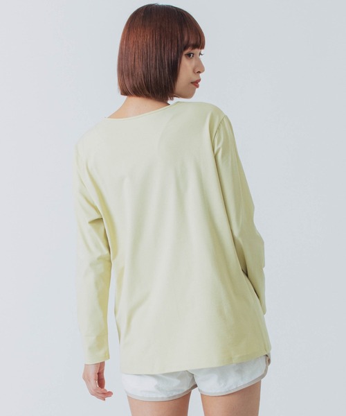 tシャツ X-GIRL/エックスガール 水陸両用 UVケア ロンT 155251013004 レディース X-GIRL/エックスガール 水陸両用 UVケア ロンT 155251013004（T