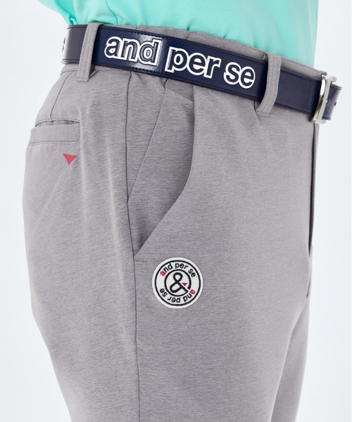 and per se(アンパスィ)の「ショットスムーザーパンツ(メンズ)(その他パンツ・メンズ・ホワイト/グレー/ネイビー・M/L/LL)」の9枚目の写真