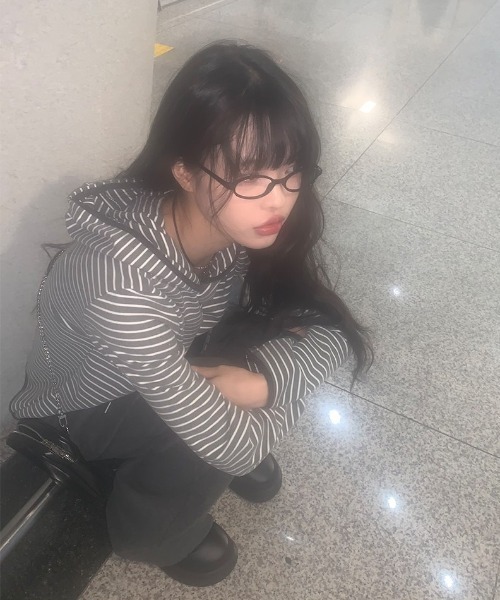 anyonemore（エニワンモア）の「[A/M] 裏起毛ウエストゴムセミブーツカットパンツ（スウェットパンツ・レディース・チャコール/ブラック・FREE）」の19枚目の写真