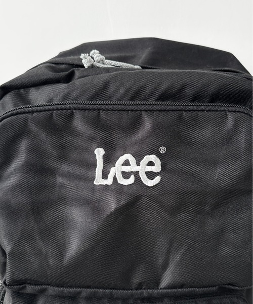 Lee(リー)の「Lee/リー 9ポケット 多機能 ポケット 撥水 BIGデイパック/推し カラー/大容量 約33.9リットル/バックパック リュック/スクール ロゴ刺繍(バックパック/リュック・レディース・レッド/ピンク/シルバー/ブルー/ブラック・FREE)」の21枚目の写真