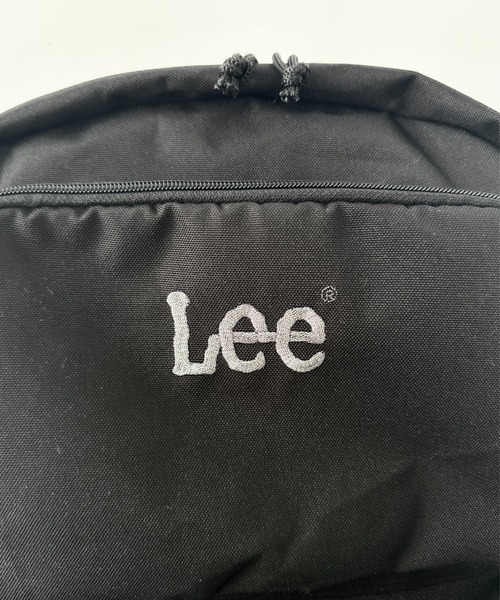 Lee(リー)の「Lee/リー 9ポケット 多機能 ポケット 撥水 BIGデイパック/推し カラー/大容量 約33.9リットル/バックパック リュック/スクール ロゴ刺繍(バックパック/リュック・レディース・レッド/ピンク/シルバー/ブルー/ブラック・FREE)」の8枚目の写真