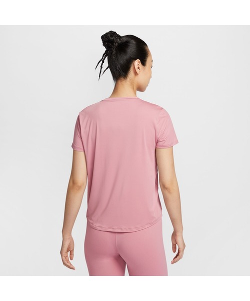 NIKE(ナイキ)の「ナイキ NIKE ナイキ ワン DF S/S スリム トップ(Tシャツ/カットソー・レディース・ブラウン/スモークピンク・S/M/L)」の6枚目の写真