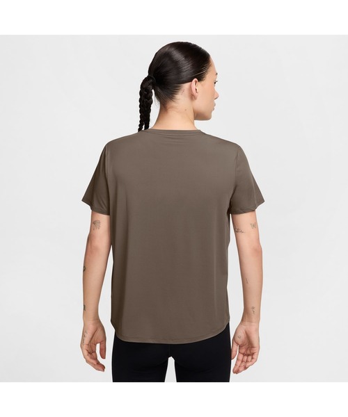 NIKE(ナイキ)の「ナイキ NIKE ナイキ ワン DF S/S スリム トップ(Tシャツ/カットソー・レディース・ブラウン/スモークピンク・S/M/L)」の3枚目の写真