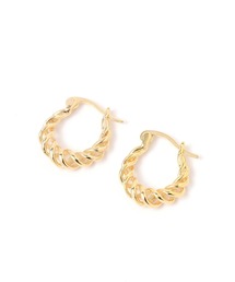 niko and... | Made in Japan ひねりフープピアス(ピアス（両耳用）)
