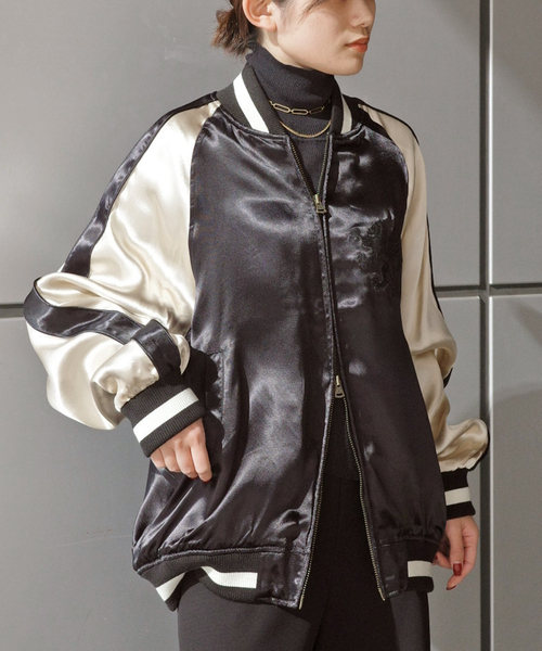 AP studio 即完売商品！COUTURE D’ADAM サテンジャケット AP studio 即完売商品！COUTURE D'ADAM サテンジャケット AP