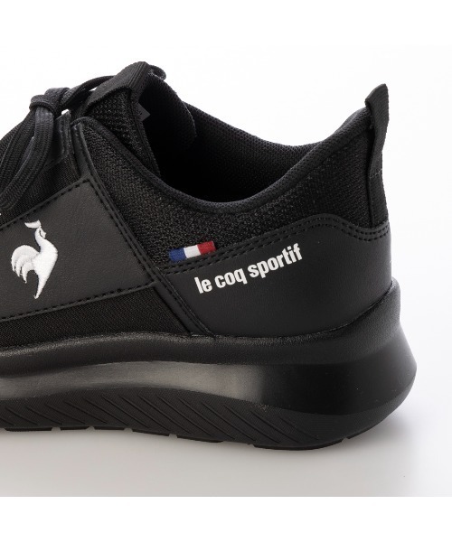le coq sportif(ルコックスポルティフ)の「メッシュスリッポンスニーカー(LCS マルヌ)(スリッポン・レディース・ベージュ/ブラック/ネイビー×ホワイト/レッド系その他・22.5cm/23cm/23.5cm/24cm/24.5cm)」の9枚目の写真