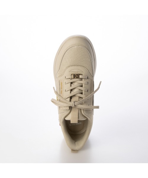 le coq sportif(ルコックスポルティフ)の「メッシュスリッポンスニーカー(LCS マルヌ)(スリッポン・レディース・ベージュ/ブラック/ネイビー×ホワイト/レッド系その他・22.5cm/23cm/23.5cm/24cm/24.5cm)」の12枚目の写真