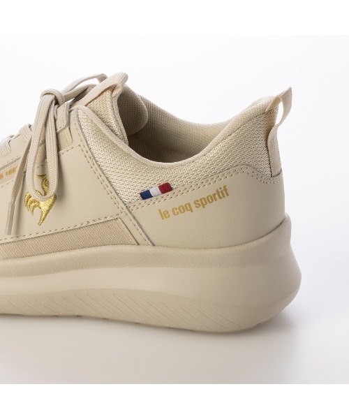le coq sportif(ルコックスポルティフ)の「メッシュスリッポンスニーカー(LCS マルヌ)(スリッポン・レディース・ベージュ/ブラック/ネイビー×ホワイト/レッド系その他・22.5cm/23cm/23.5cm/24cm/24.5cm)」の14枚目の写真