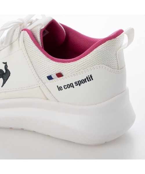 le coq sportif(ルコックスポルティフ)の「メッシュスリッポンスニーカー(LCS マルヌ)(スリッポン・レディース・ベージュ/ブラック/ネイビー×ホワイト/レッド系その他・22.5cm/23cm/23.5cm/24cm/24.5cm)」の19枚目の写真