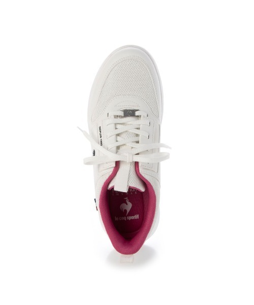 le coq sportif(ルコックスポルティフ)の「メッシュスリッポンスニーカー(LCS マルヌ)(スリッポン・レディース・ベージュ/ブラック/ネイビー×ホワイト/レッド系その他・22.5cm/23cm/23.5cm/24cm/24.5cm)」の17枚目の写真