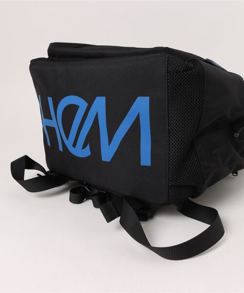 HeM（ヘム）の「【HeM/ヘム】 ルーク デイパック 30L SAC'S BAR 別注 スクールバッグ ポケットたくさん（バックパック/リュック・レディース・ホワイト/桜/ブルー・FREE）」の4枚目の写真