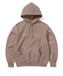 【THISISNEVERTHAT】ウェーブジャカードパーカー ペールピーチ さらに100円引き◇thisisneverthat◇Uneven Dyed Zip Hoodie
