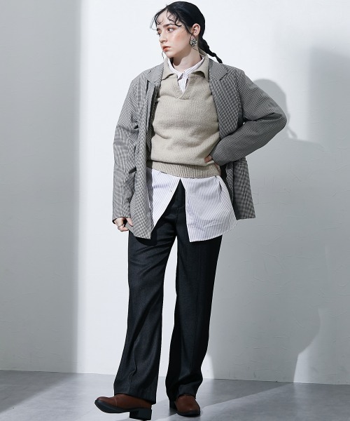 TTOL（トール）の「スキッパーニットトップス（ニット/セーター・レディース・ベージュ・M）」の13枚目の写真