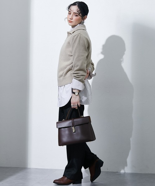 TTOL（トール）の「スキッパーニットトップス（ニット/セーター・レディース・ベージュ・M）」の16枚目の写真