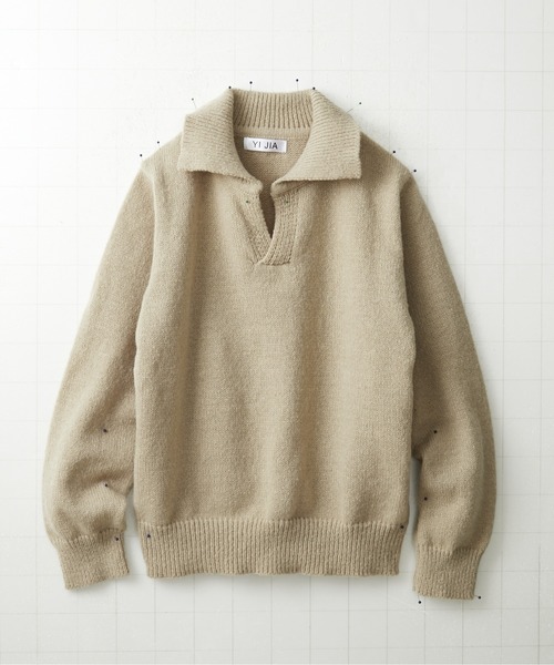 TTOL（トール）の「スキッパーニットトップス（ニット/セーター・レディース・ベージュ・M）」の19枚目の写真