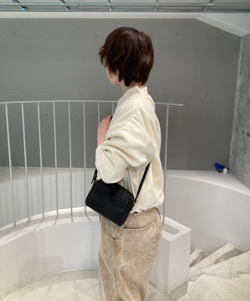 TIDEWAY(タイドウェイ)の「Nuts SHOULDER(ショルダーバッグ・レディース・ブラウン/アイボリー/ブラック・FREE)」の6枚目の写真