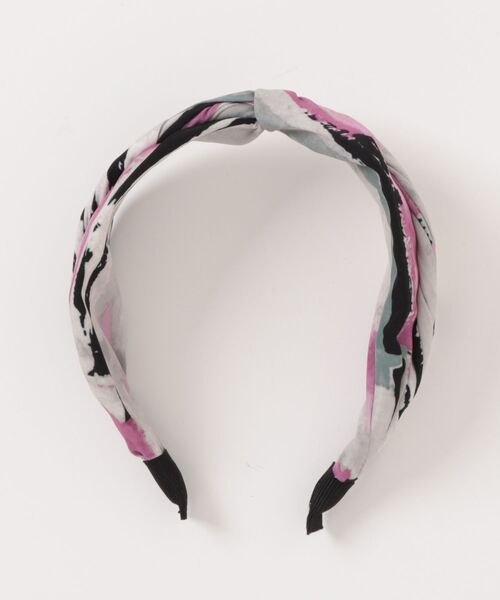 Three Four Time（ｽﾘｰﾌｫｰﾀｲﾑ）の「カラーマーブルカチューシャ（カチューシャ・レディース・ピンク/イエロー/ブルー・FREE）」の9枚目の写真