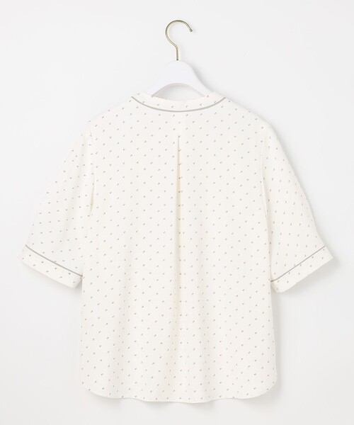 ANY SIS(エニィスィス)の「【洗える】バイカラーラッフルボウ ブラウス(シャツ/ブラウス・レディース・ネイビー系/スカイブルー系/ピンク系/アイボリー系5・2)」の13枚目の写真