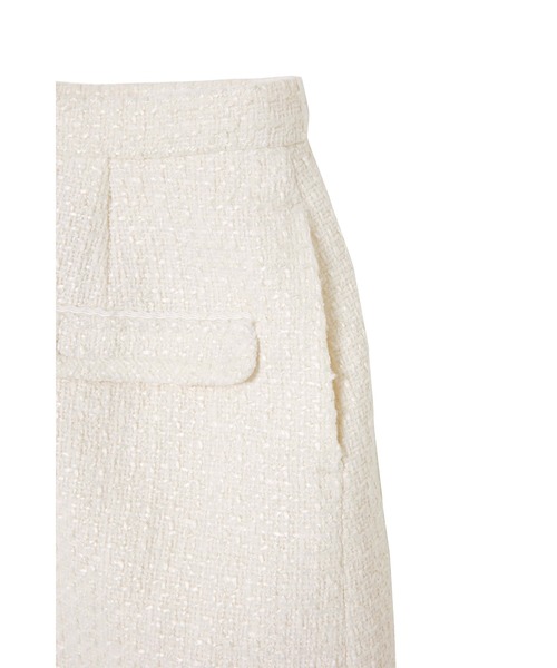 Shimmer Tweed Skirt（スカート）｜Her lip to（ハーリップトゥー）の
