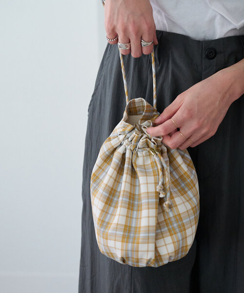 Omekashi ミニ巾着BAG 刺繍　新品未使用 セール】ミニ巾着BAG（トートバッグ）｜Omekashi（オメカシ）の