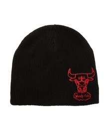 Mitchell&Ness（ミッチェル&ネス）の「Mitchell & Ness NBA VARSITY PATCH KNIT（ミッチェル＆ネス NBA バーシティ パッチ ニット）（ニットキャップ/ビーニー）」