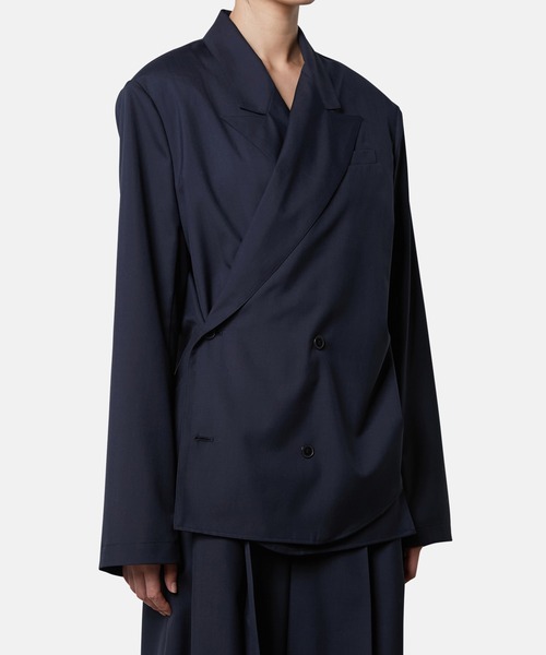 セール】ピークドラペルシャツジャケット / Peaked Lapel Shirt