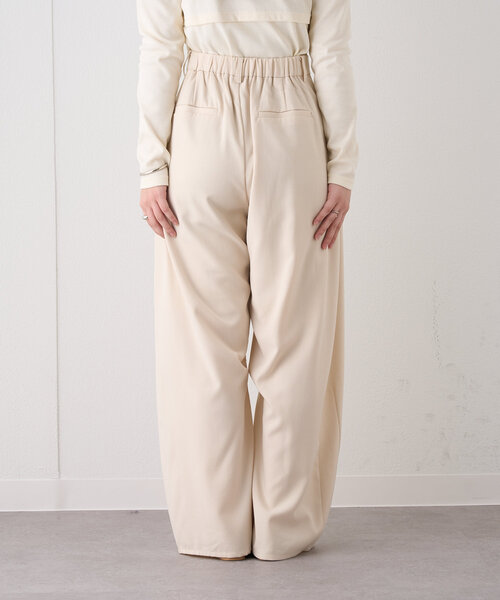 mystic(ミスティック)の「カーブスラックス3(スラックス・レディース・アイボリー/ブラック/チャコールグレー/ピンク・0/1/2)」の9枚目の写真