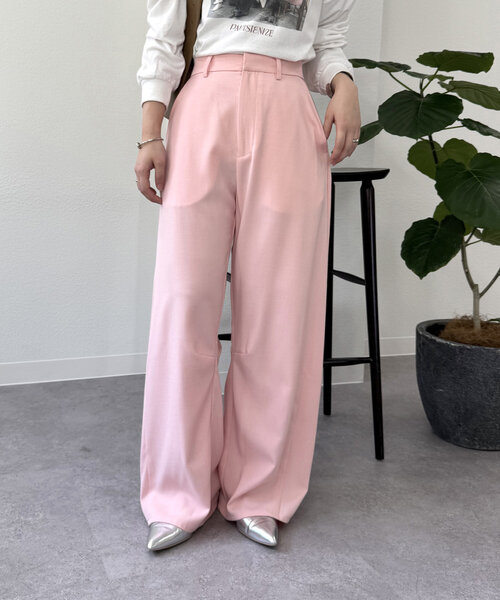 50s HBARC ギャバジン　ウール　ピンク　カスリ　ネップ　スラックス 50s HBARC ウール ギャバジン ランチパンツ - Sixpacjoe Web Shop