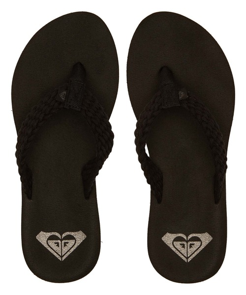 ROXY（ロキシー）の「PORTO PLATFORM/ロキシー厚底ビーサン（ビーチサンダル）（サンダル・レディース・ブラック/ホワイト・23cm/24cm/25cm）」の7枚目の写真