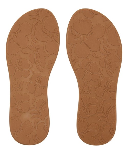 ROXY（ロキシー）の「PORTO PLATFORM/ロキシー厚底ビーサン（ビーチサンダル）（サンダル・レディース・ブラック/ホワイト・23cm/24cm/25cm）」の4枚目の写真