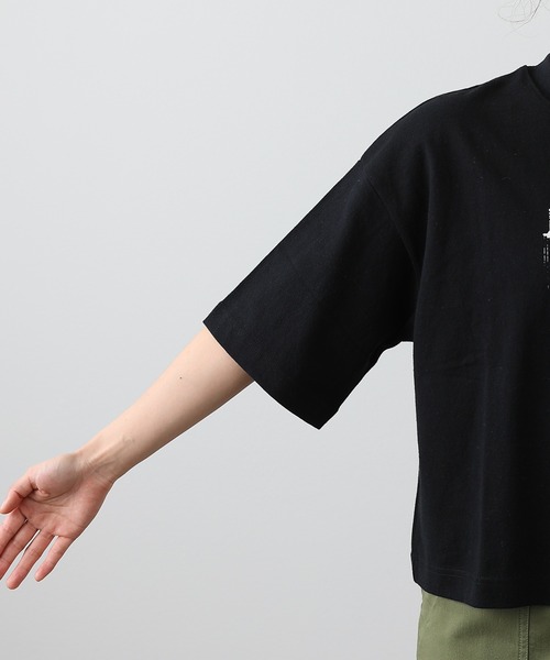 COLONY 2139（コロニートゥーワンスリーナイン）の「箔プリントTシャツ（Tシャツ/カットソー・レディース・ブラック/チャコールグレー/ホワイト・FREE）」の21枚目の写真