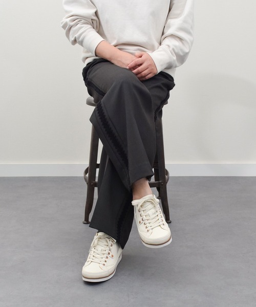 セール】【bussola】撥水サイドゴアミドルカットスニーカー(955804