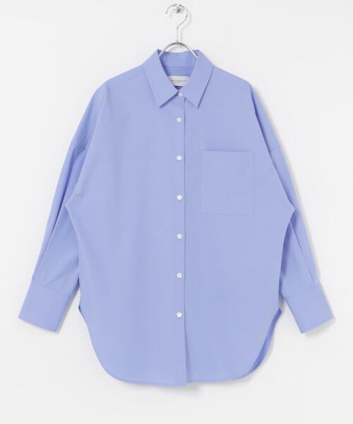 URBAN RESEARCH(アーバンリサーチ)の「ブロードオーバーシャツ(シャツ/ブラウス・レディース・ライトブルー/オフホワイト・FREE)」の16枚目の写真