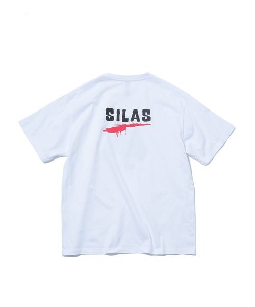 SILAS(サイラス)の「CRYSTAL S/S TEE(Tシャツ/カットソー・メンズ・ホワイト/オフホワイト/ブラック・M/L/XL)」の4枚目の写真