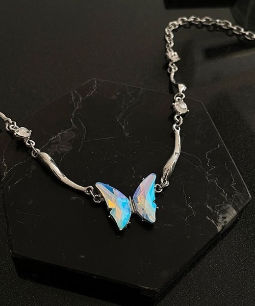 FreeZone（フリーゾーン）の「蝶 ネックレス（ネックレス・メンズ・シルバー・FREE）」の9枚目の写真