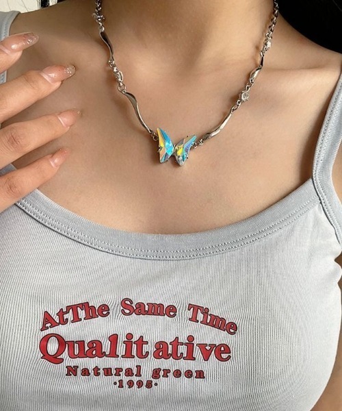 FreeZone（フリーゾーン）の「蝶 ネックレス（ネックレス・メンズ・シルバー・FREE）」の8枚目の写真