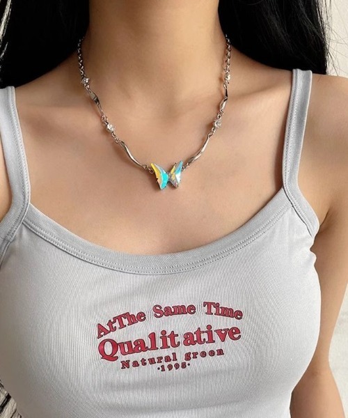 FreeZone（フリーゾーン）の「蝶 ネックレス（ネックレス・メンズ・シルバー・FREE）」の4枚目の写真