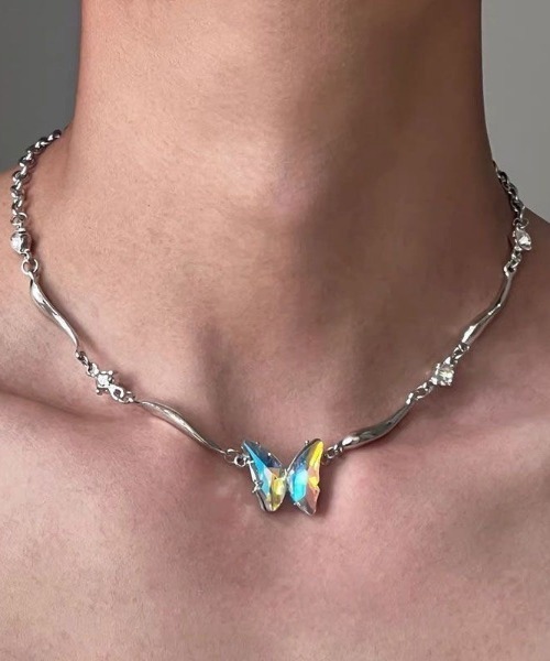 FreeZone（フリーゾーン）の「蝶 ネックレス（ネックレス・メンズ・シルバー・FREE）」の12枚目の写真