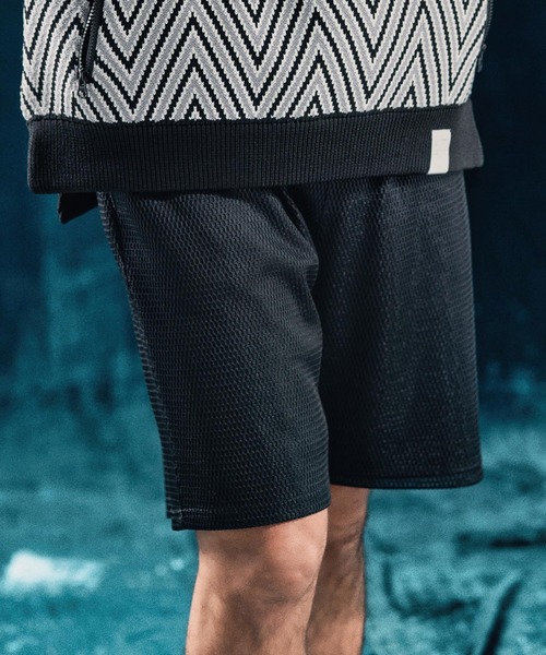 mp13332-Sheer fabric shorts シアーショートパンツ（その他パンツ