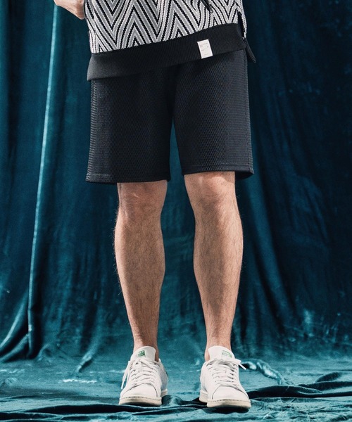 ANGENEHM(アンゲネーム)の「mp13332-Sheer fabric shorts シアーショートパンツ(その他パンツ・メンズ・ブラック・S/M/L)」の7枚目の写真