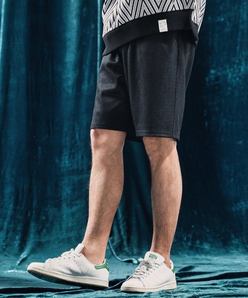 ANGENEHM(アンゲネーム)の「mp13332-Sheer fabric shorts シアーショートパンツ(その他パンツ・メンズ・ブラック・S/M/L)」の6枚目の写真