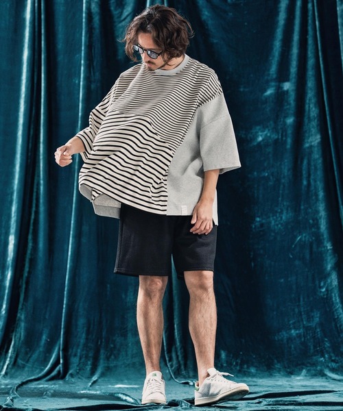 ANGENEHM(アンゲネーム)の「mp13332-Sheer fabric shorts シアーショートパンツ(その他パンツ・メンズ・ブラック・S/M/L)」の4枚目の写真