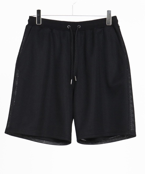 ANGENEHM(アンゲネーム)の「mp13332-Sheer fabric shorts シアーショートパンツ(その他パンツ・メンズ・ブラック・S/M/L)」の17枚目の写真