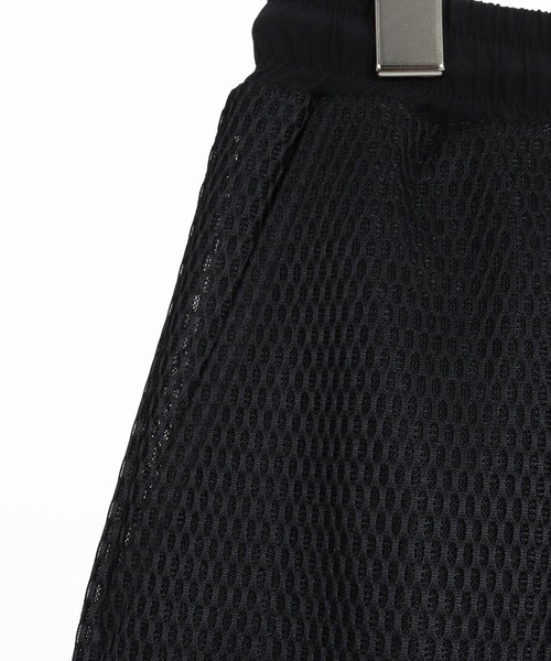 ANGENEHM(アンゲネーム)の「mp13332-Sheer fabric shorts シアーショートパンツ(その他パンツ・メンズ・ブラック・S/M/L)」の13枚目の写真