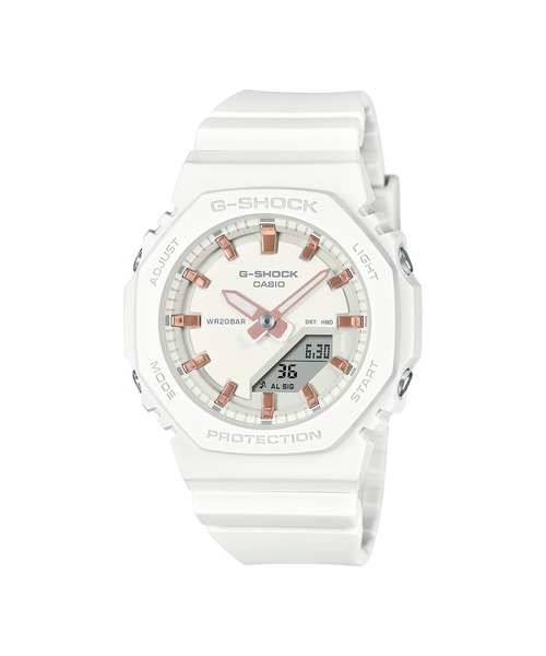 G-SHOCK(ジーショック)の「GMA-P2100シリーズ / GMA-P2100M-7AJF(アナログ腕時計・レディース・ホワイト・FREE)」の1枚目の写真