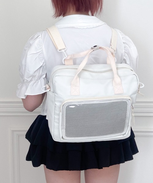 セール】3wayパステル痛バッグ ショルダーバッグ リュック