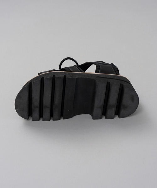 MAISON SPECIAL（メゾンスペシャル）の「《UNISEX》【SPECIAL SHOES FACTORY COLLABORATION】Cork Sole Sport Sandal Made In TOKYO/コルクソールスポーツサンダル【MAISON SPECIAL/メゾンスペシャル】（サンダル・メンズ・ブラック/ホワイト・24.5/25.5/26.5/27.5/28.5）」の9枚目の写真