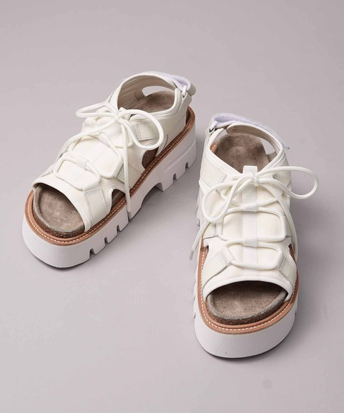 MAISON SPECIAL（メゾンスペシャル）の「《UNISEX》【SPECIAL SHOES FACTORY COLLABORATION】Cork Sole Sport Sandal Made In TOKYO/コルクソールスポーツサンダル【MAISON SPECIAL/メゾンスペシャル】（サンダル・メンズ・ブラック/ホワイト・24.5/25.5/26.5/27.5/28.5）」の11枚目の写真